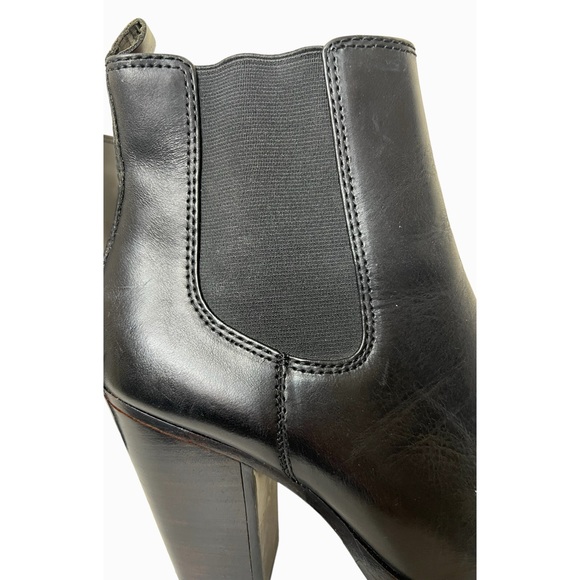 Frye Tate Chelsea black heeled boots size 7.5 - Picture 6 of 14